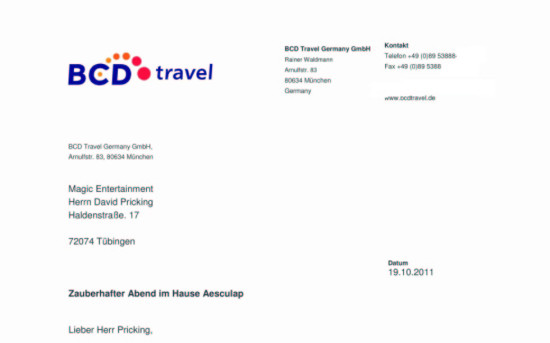 BCD-Travel Mitarbeiterevent